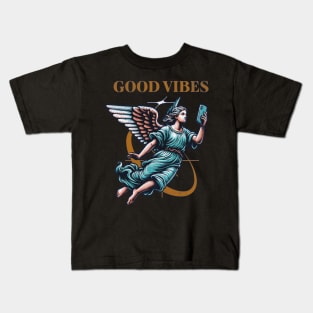 good vibes Kids T-Shirt